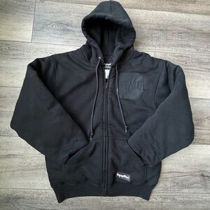 RefrigiWear Thick Hoodie Cold Temp Workers Butchers Fridge Thermal Lined Coat